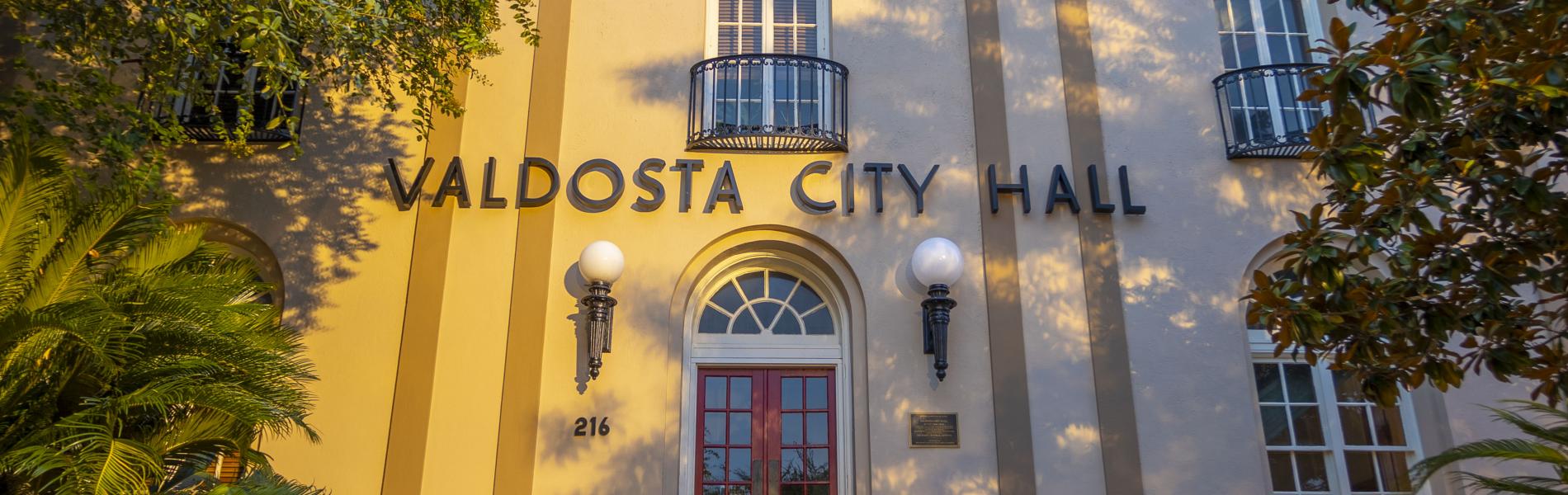 Valdosta City Council Meeting City of Valdosta, GA