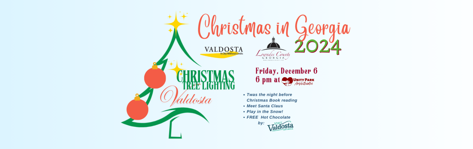 2024 Christmas Tree Lighting Homepage Slider
