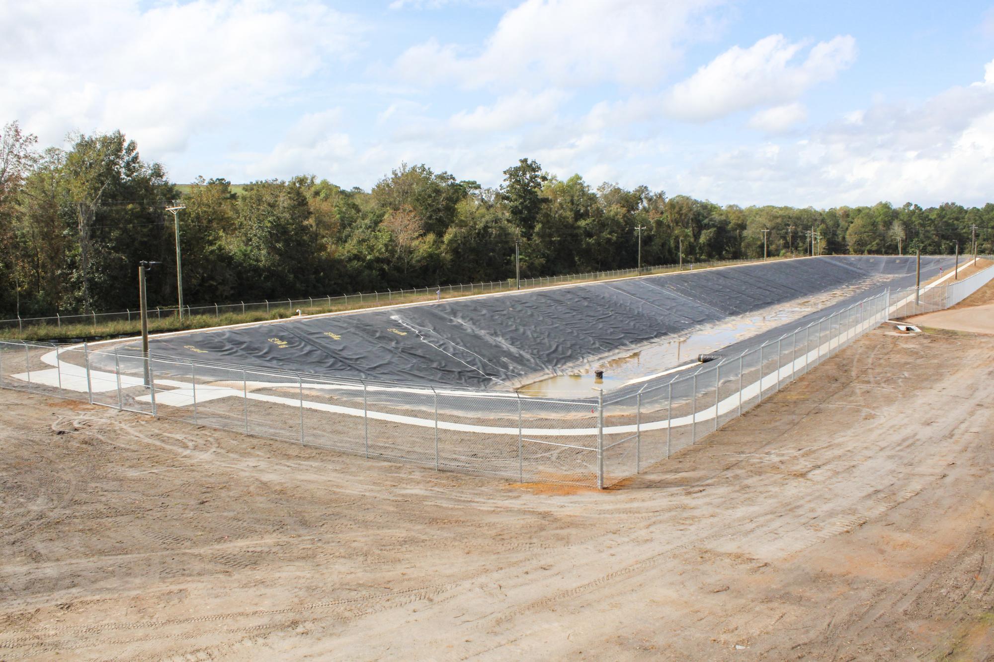 Valdosta WWTP Catch Basin