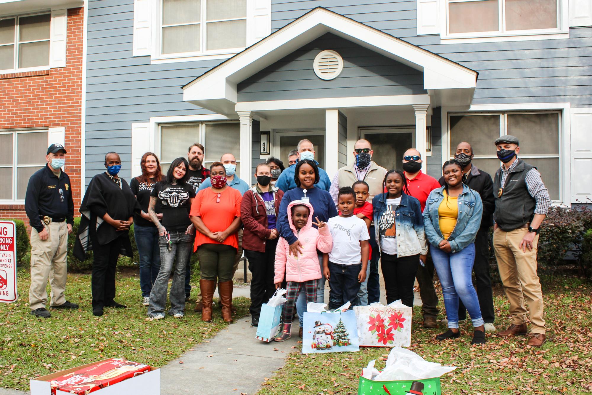 VPD Partners with Local Organizations to Surprise Local Family with